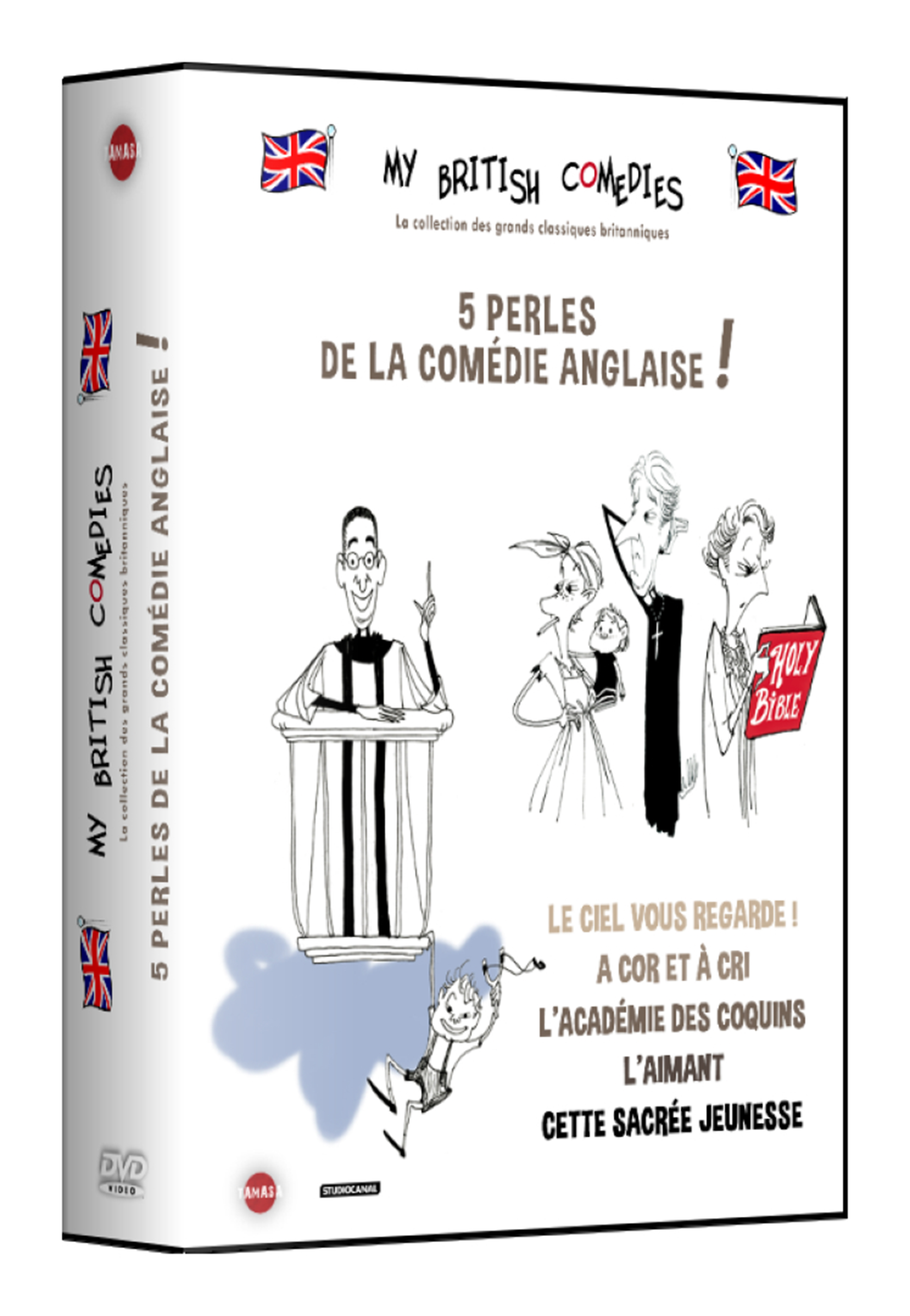 MY BRITISH COMEDIES - 5 DVD