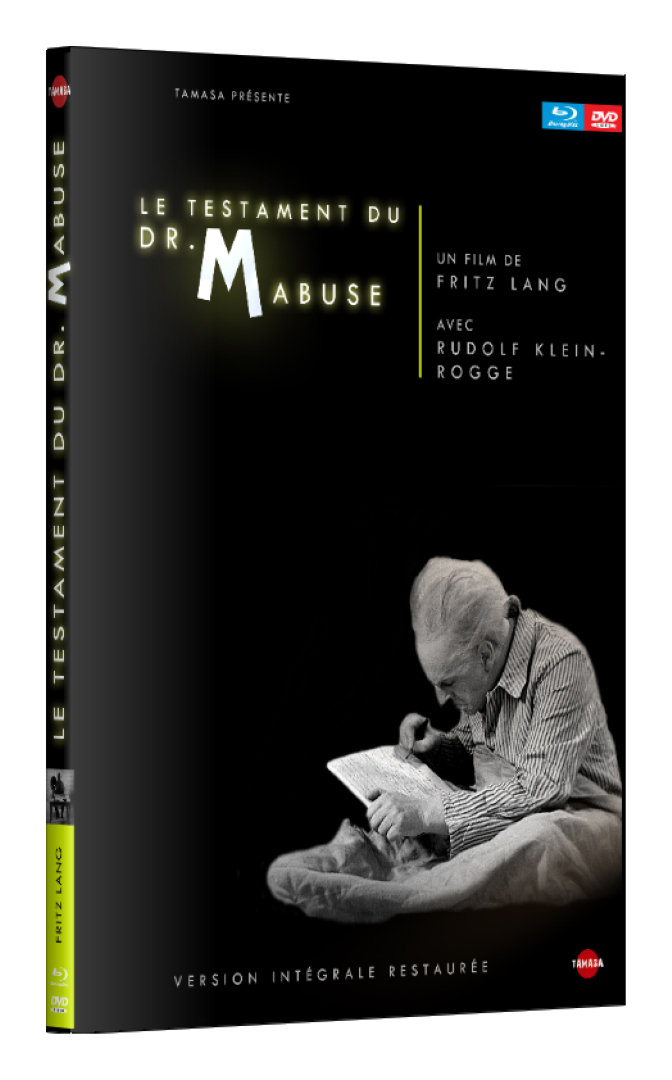 TESTAMENT DR MABUSE - COMBO DVD + BLU-RAY + livret