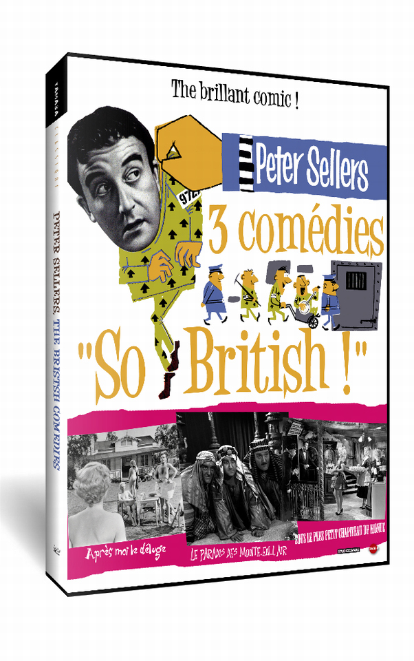 COFFRET PETER SELLERS - 3 DVD