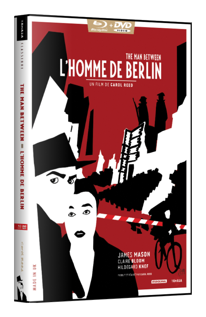 HOMME DE BERLIN (L') - THE MAN BETWEEN - COMBO DVD + BRD+ LIVRET