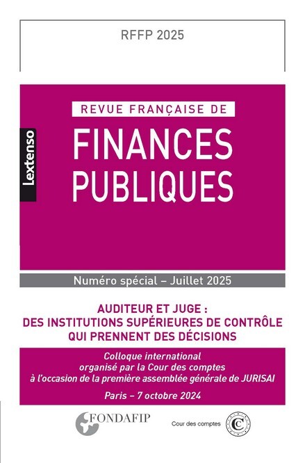 Revue française de Finances Publiques HS n° 1-2025