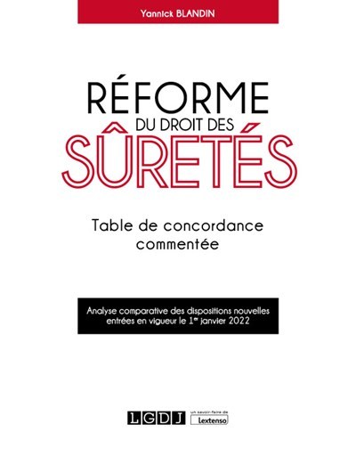 Réforme du droit des sûretés