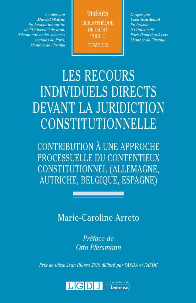 Les recours individuels directs devant la juridiction constitutionnelle
