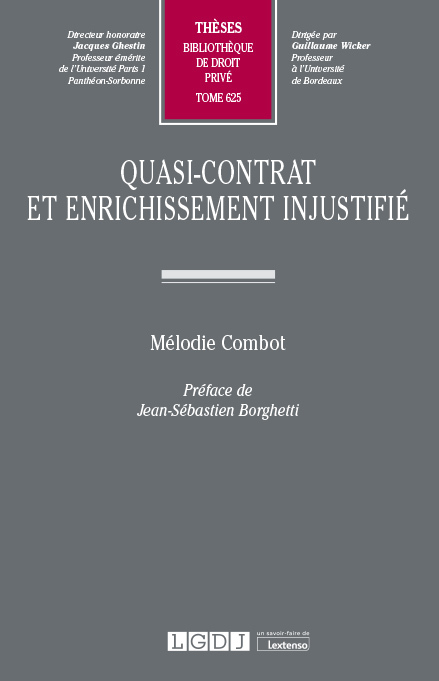 Quasi-contrat et enrichissement injustifié