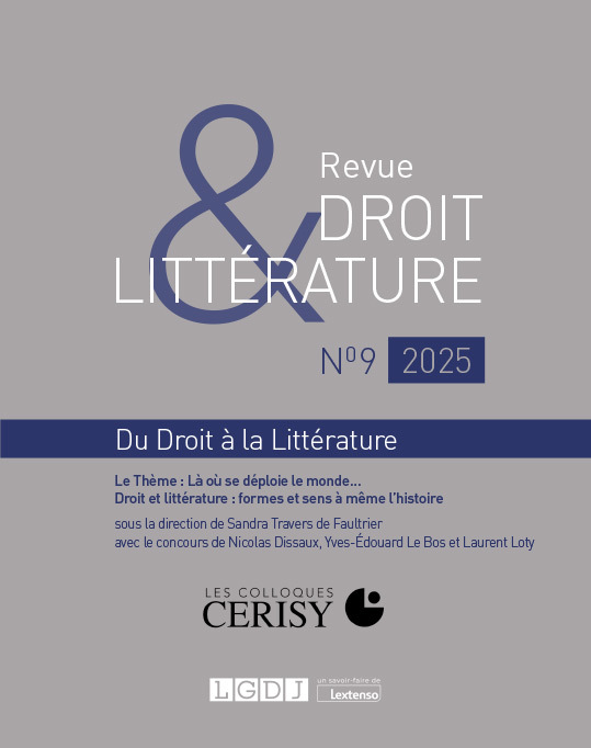 Revue Droit et Littérature n°9 2025