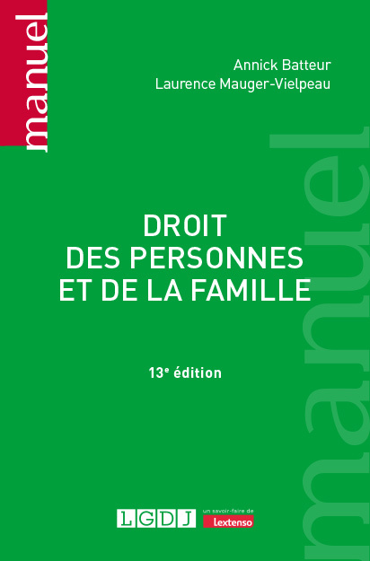 Droit des personnes et de la famille