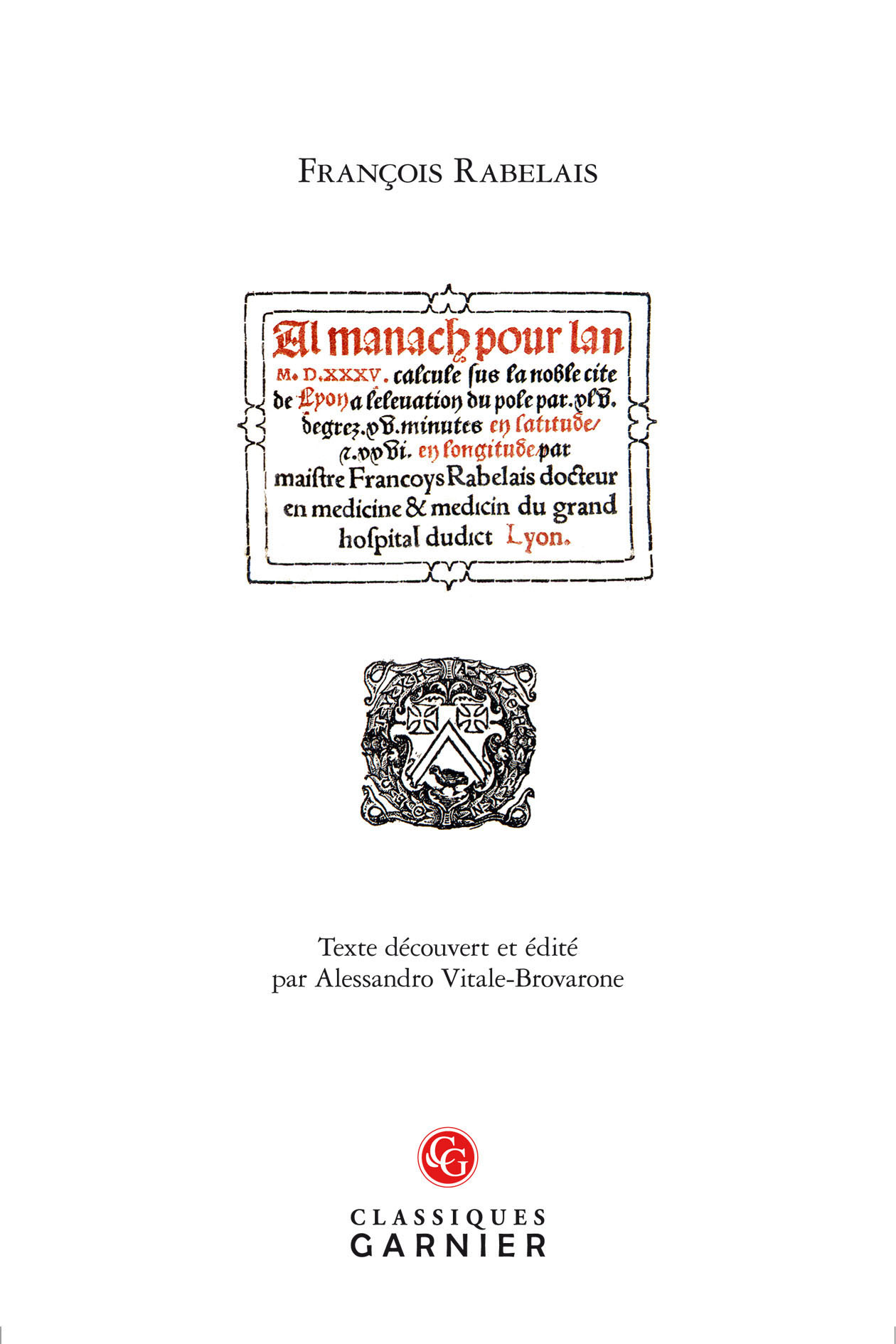 Almanach pour l'an M.D.XXXV