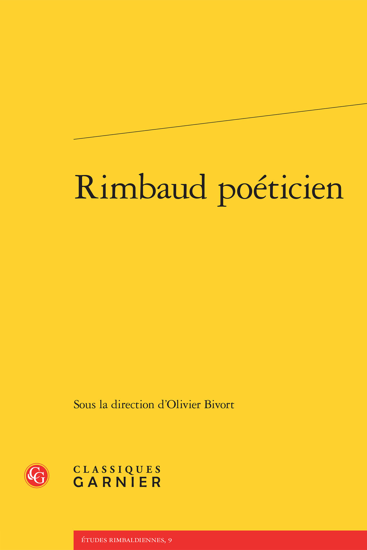 Rimbaud poéticien