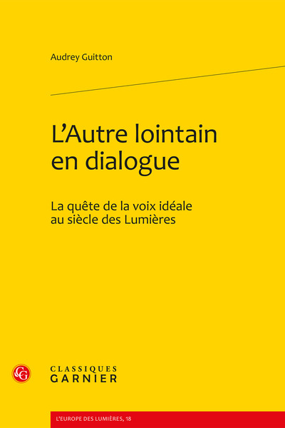 L'Autre lointain en dialogue