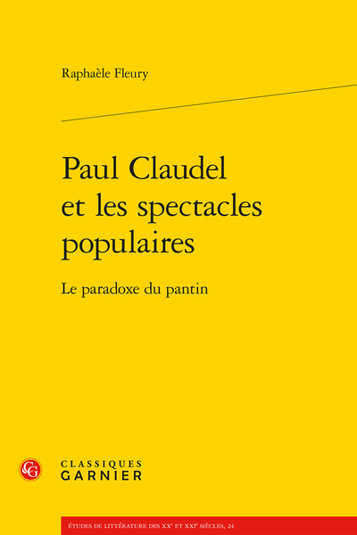Paul Claudel et les spectacles populaires