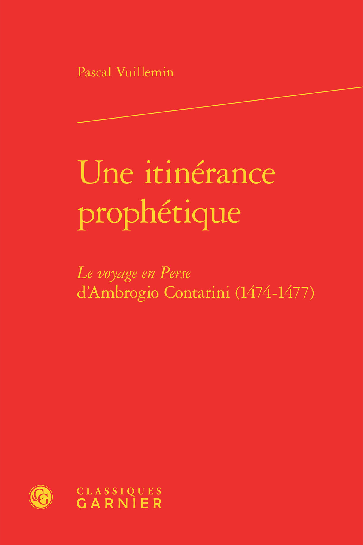 Une itinérance prophétique