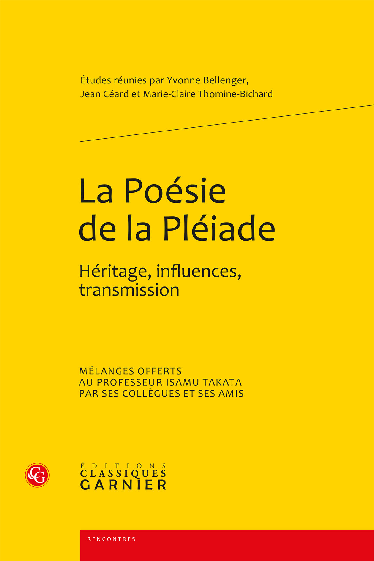 La Poésie de la Pléiade