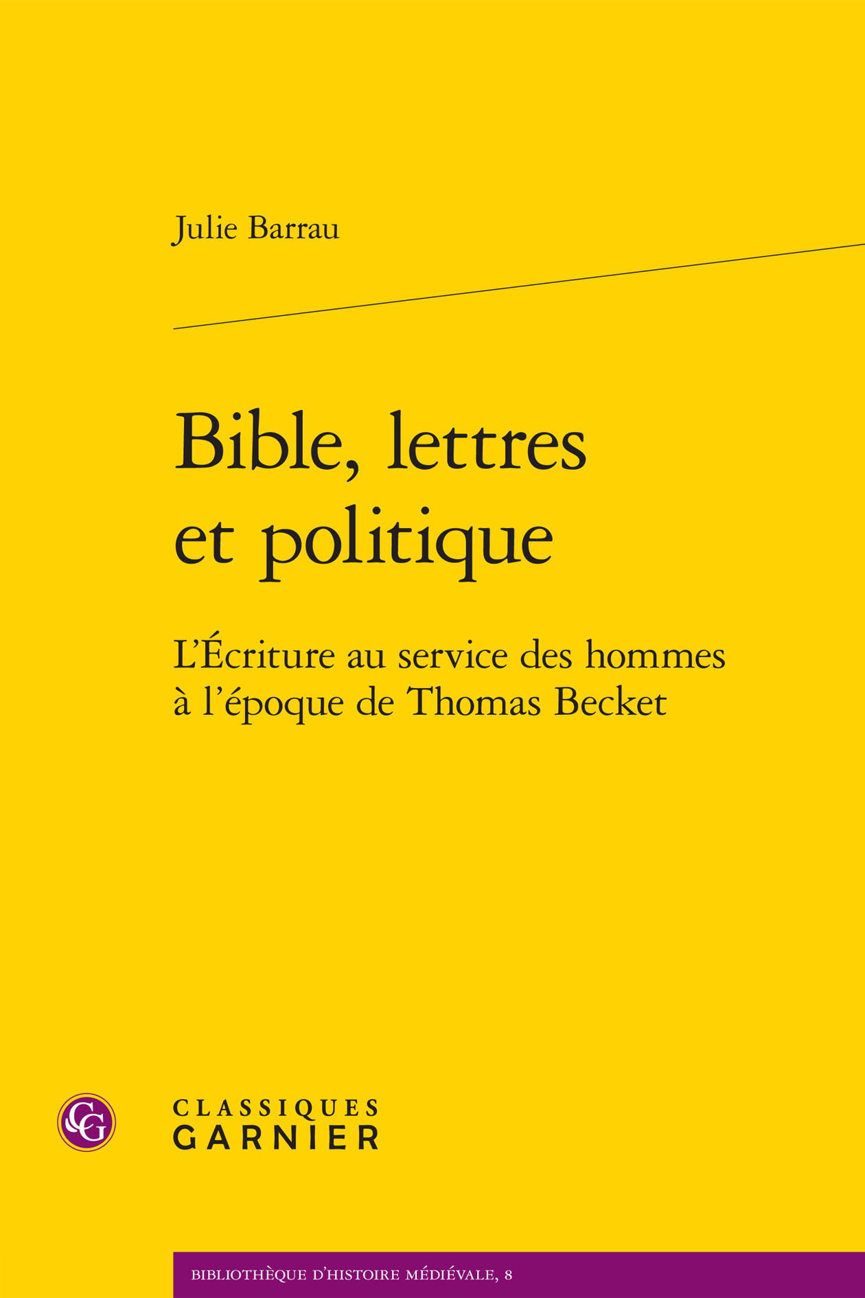 Bible, lettres et politique