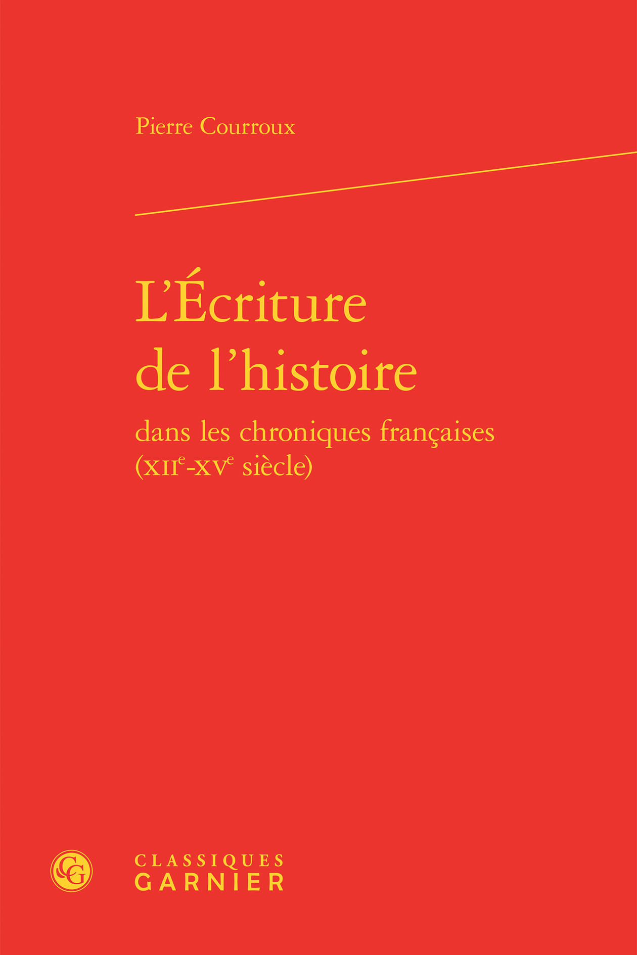 L'Écriture de l'histoire