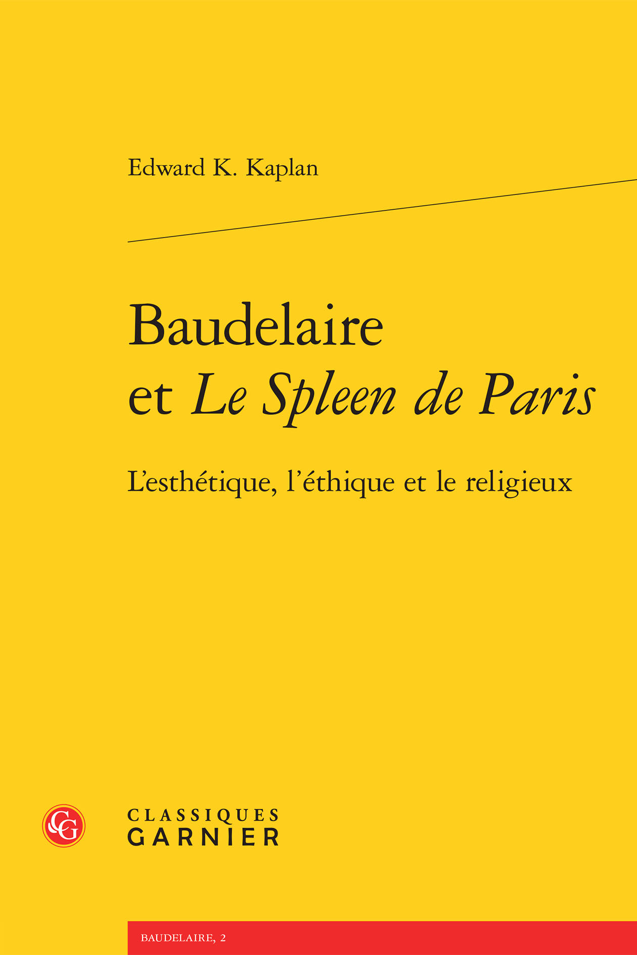 Baudelaire et Le Spleen de Paris