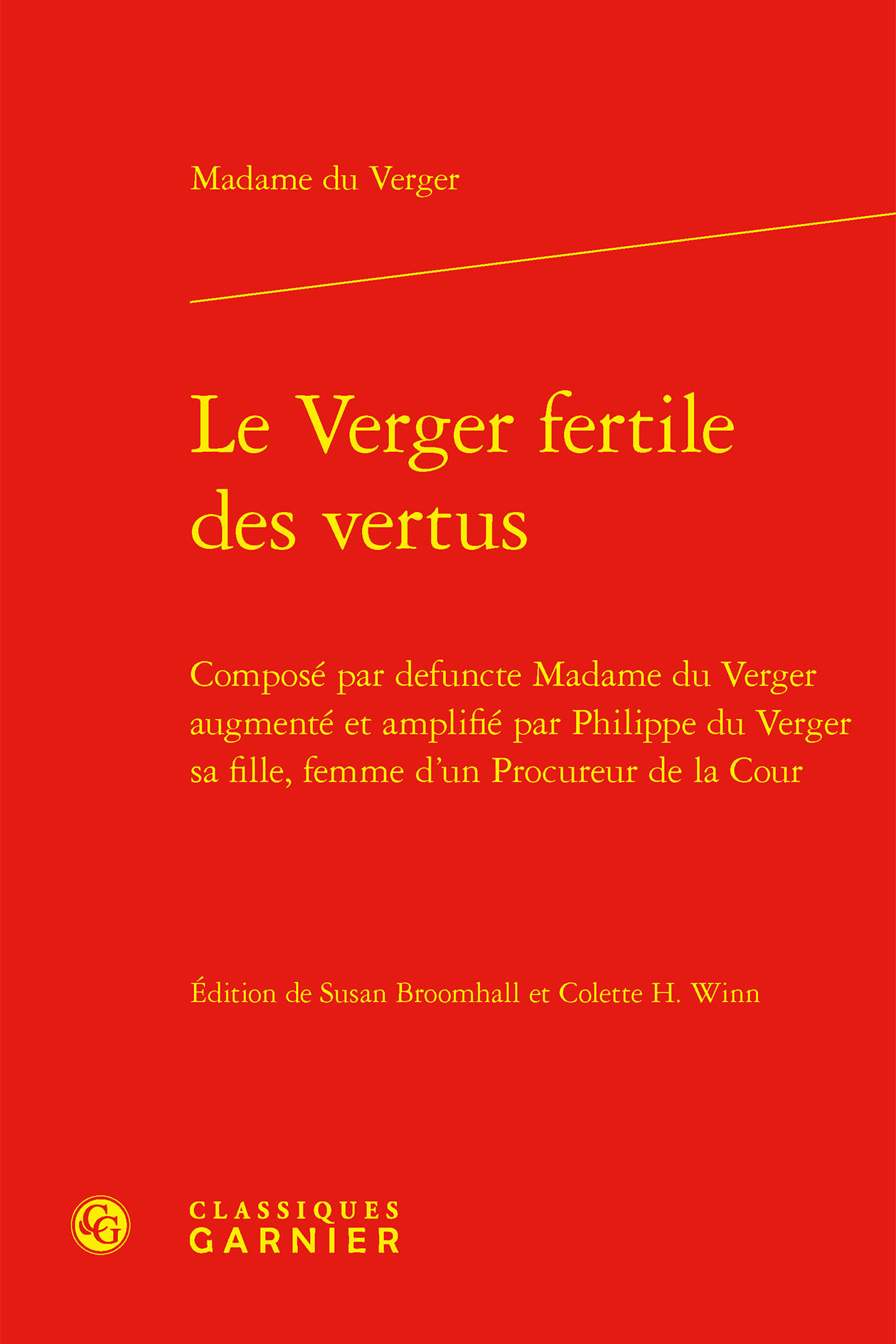 Le Verger fertile des vertus