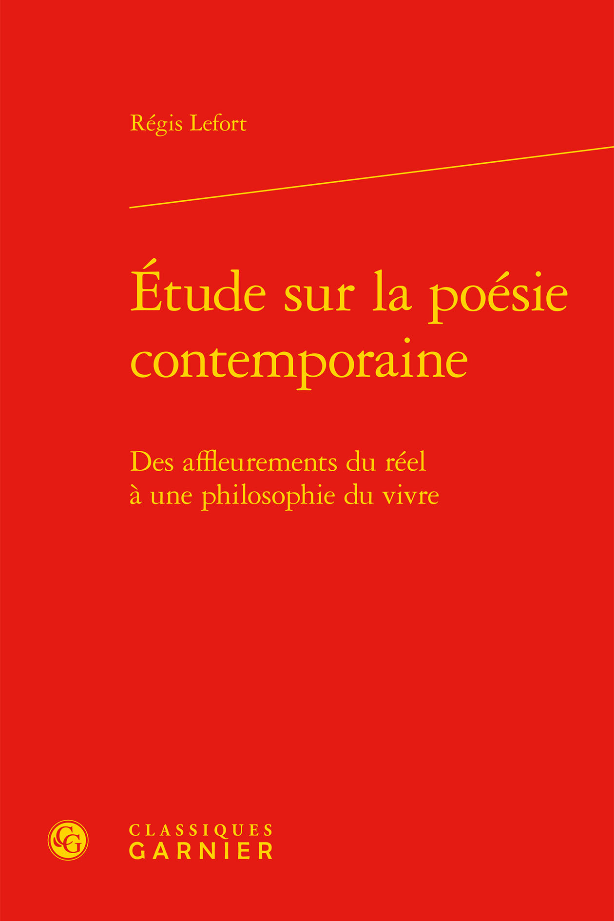 Étude sur la poésie contemporaine