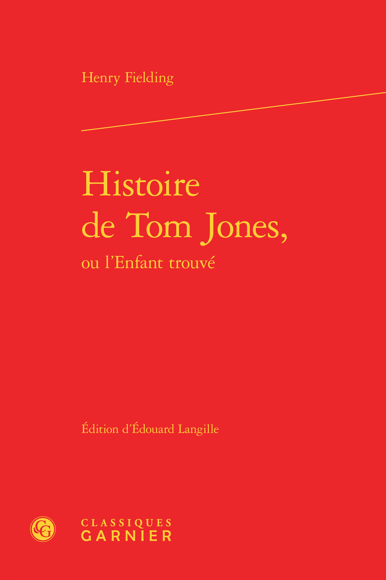 Histoire de Tom Jones, ou l'Enfant trouvé