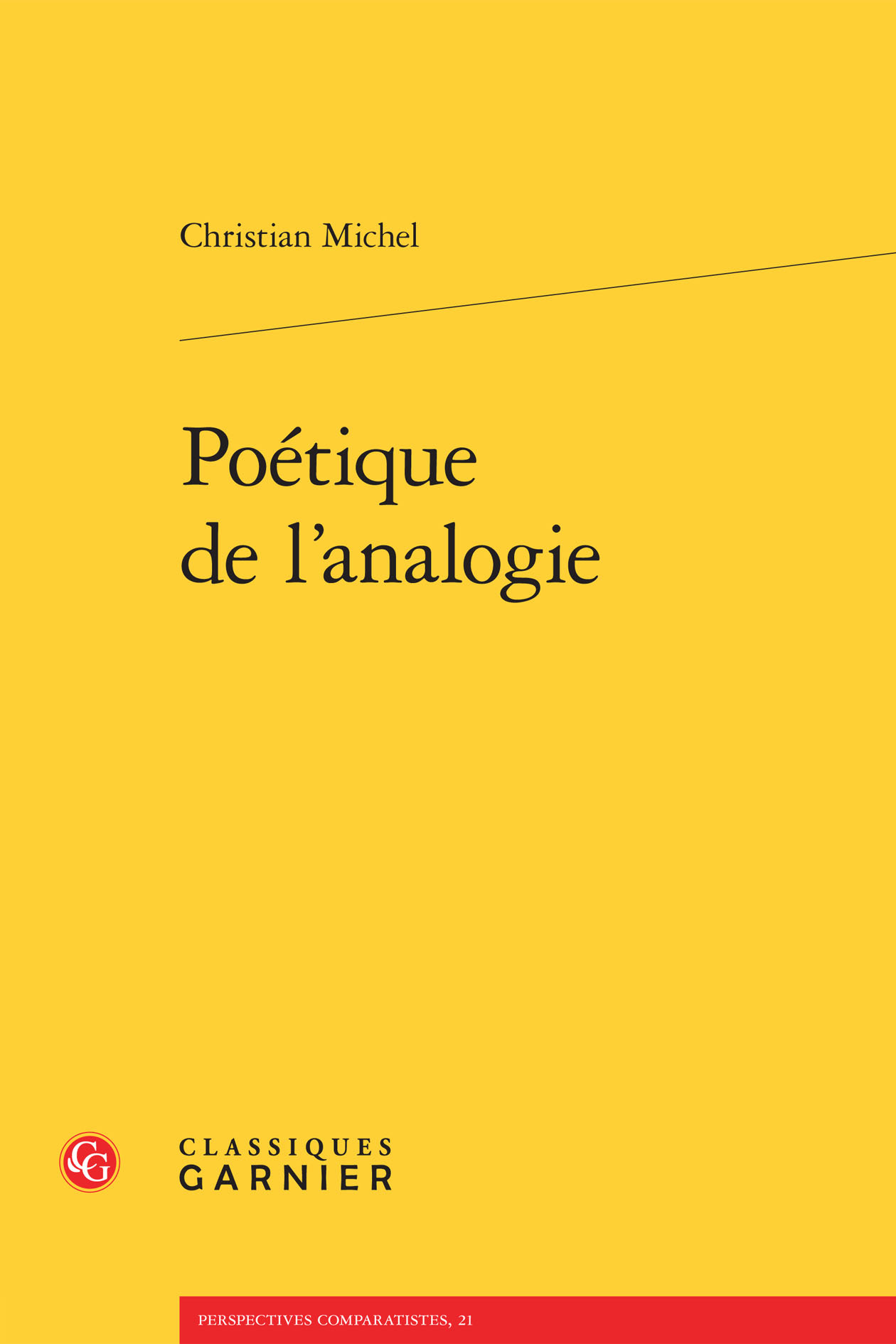 Poétique de l'analogie