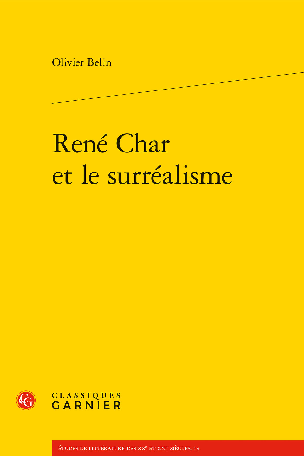 René Char et le surréalisme