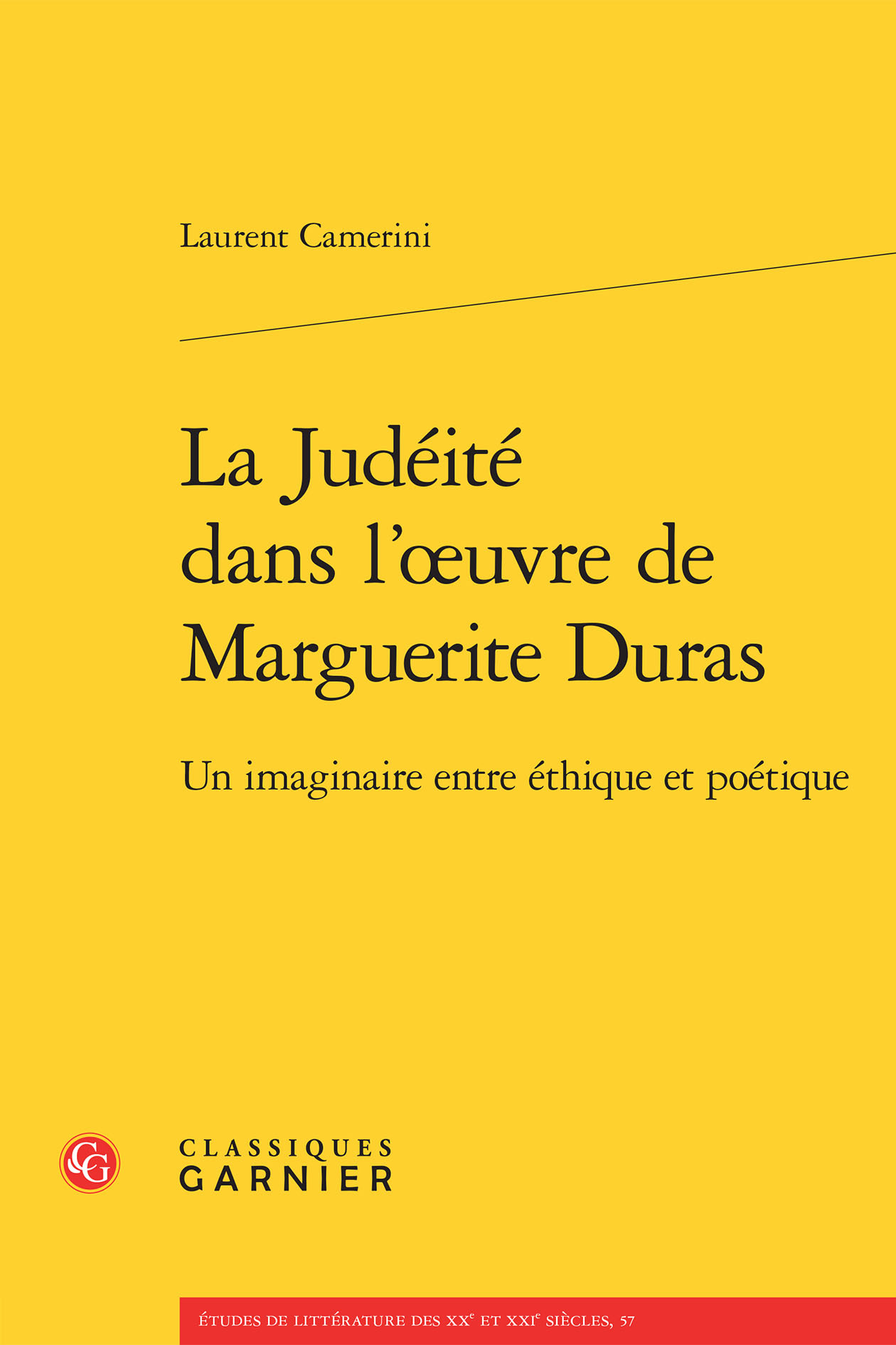 La Judéité dans l'oeuvre de Marguerite Duras