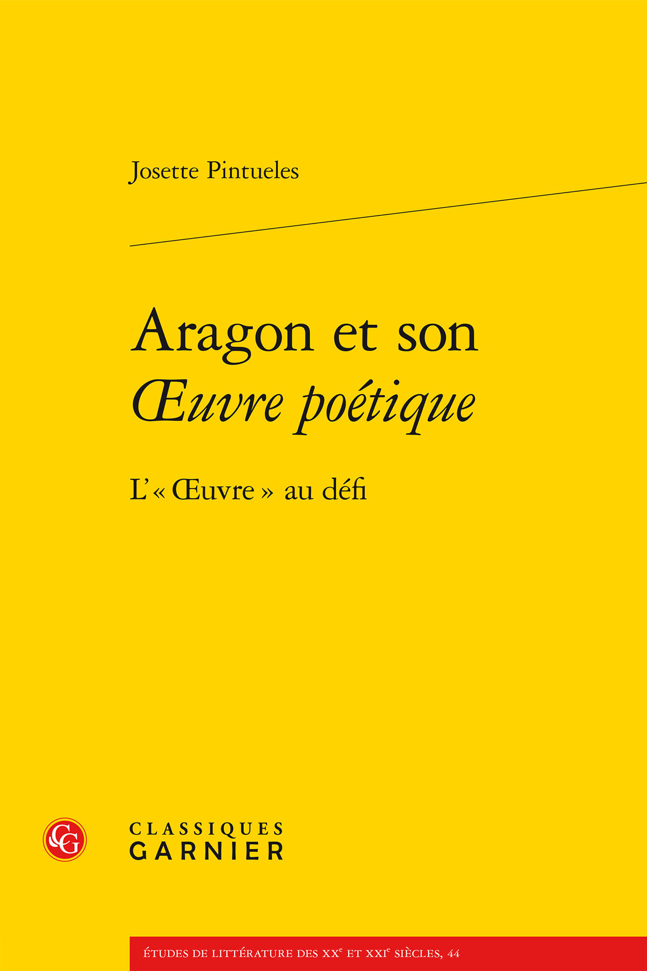 Aragon et son oeuvre poétique