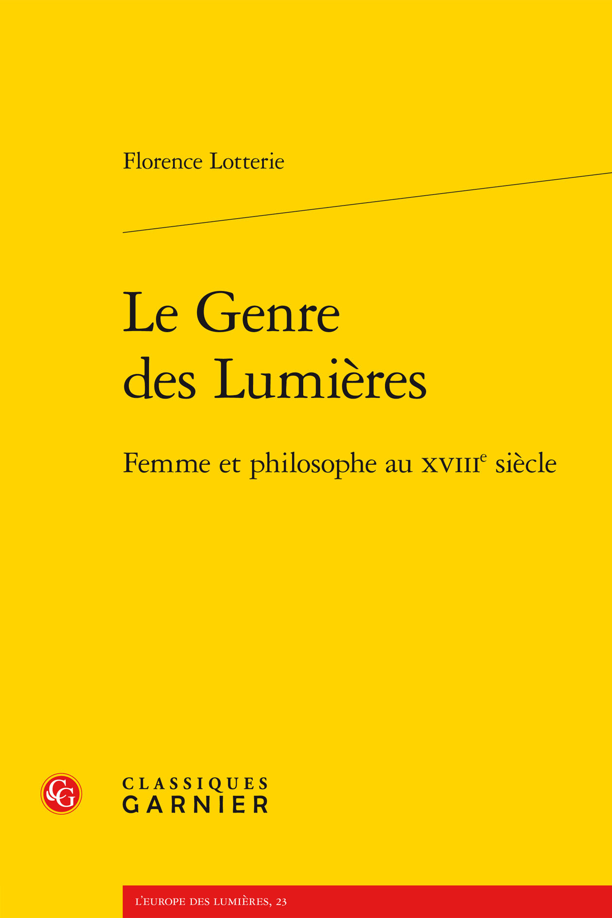 Le Genre des Lumières