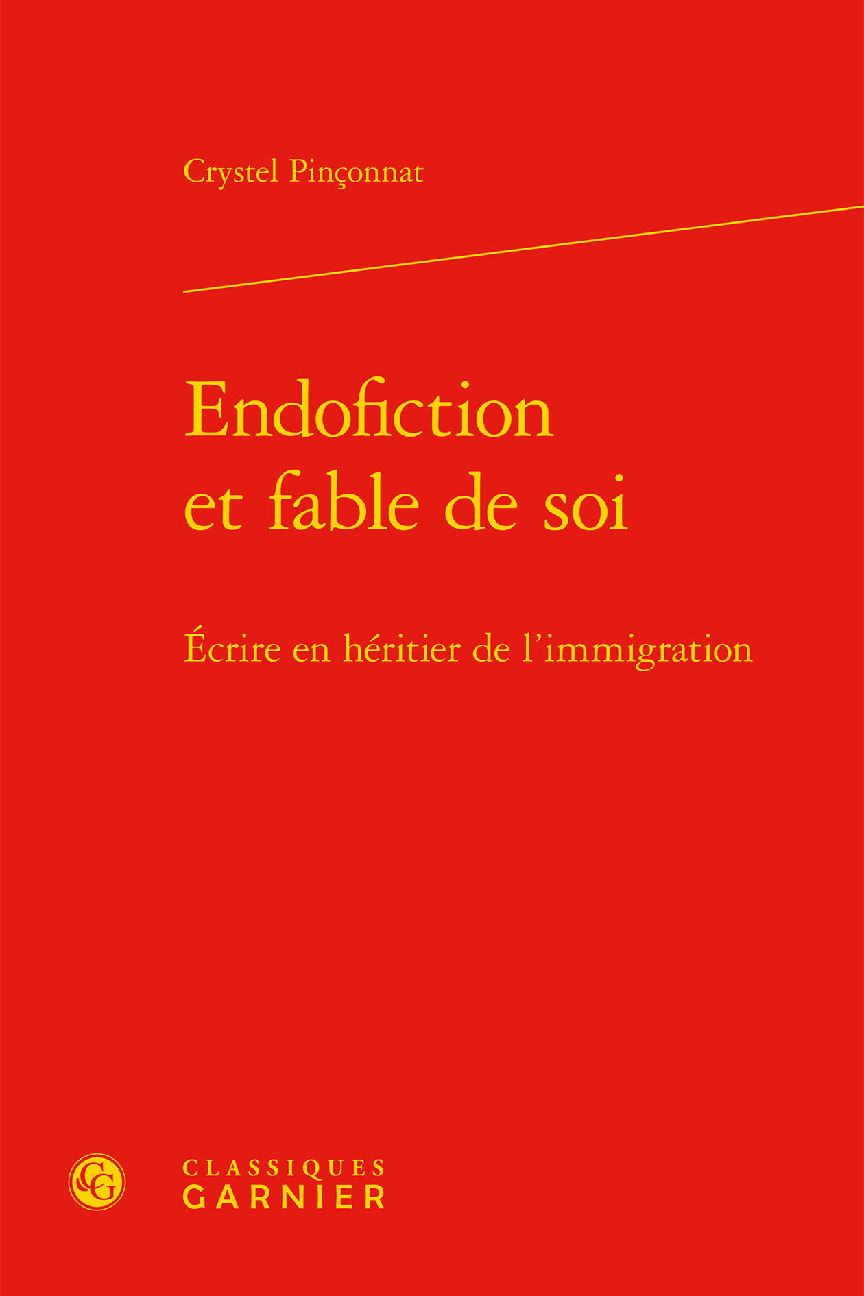 Endofiction et fable de soi