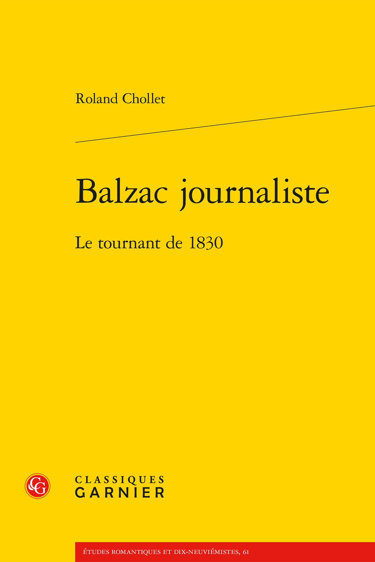 Balzac journaliste