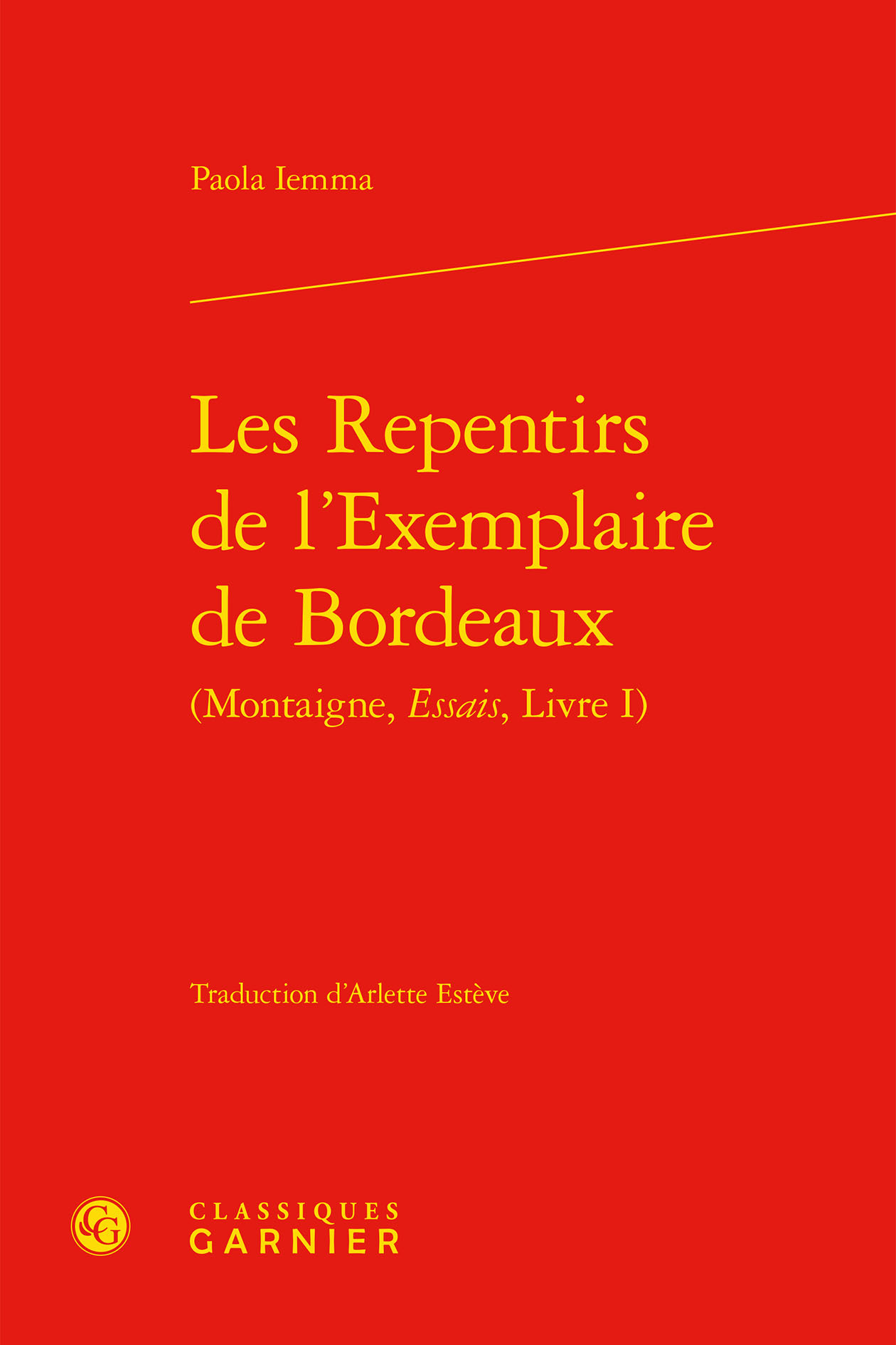 Les Repentirs de l'Exemplaire de Bordeaux