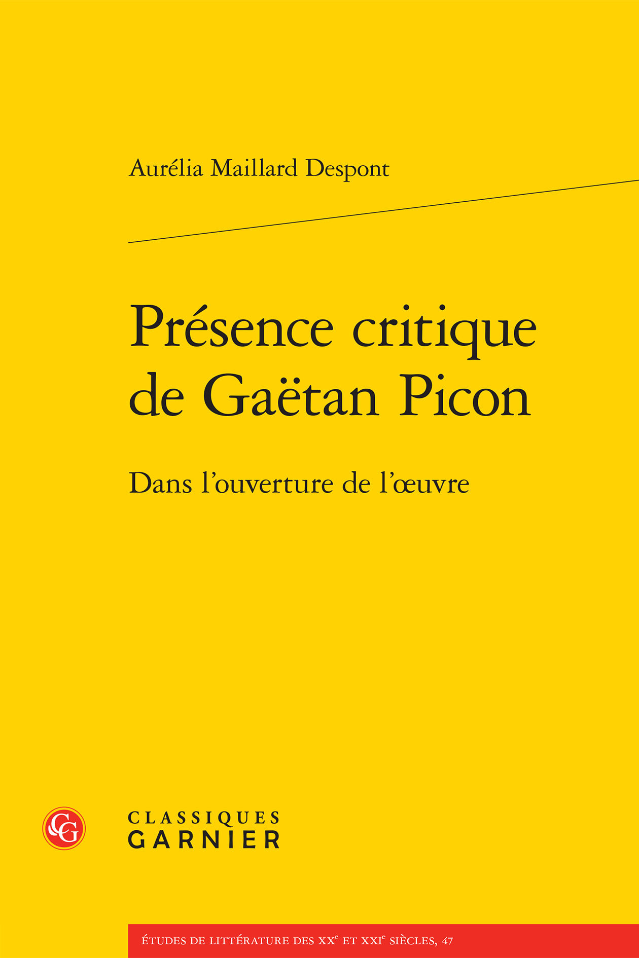 Présence critique de Gaëtan Picon