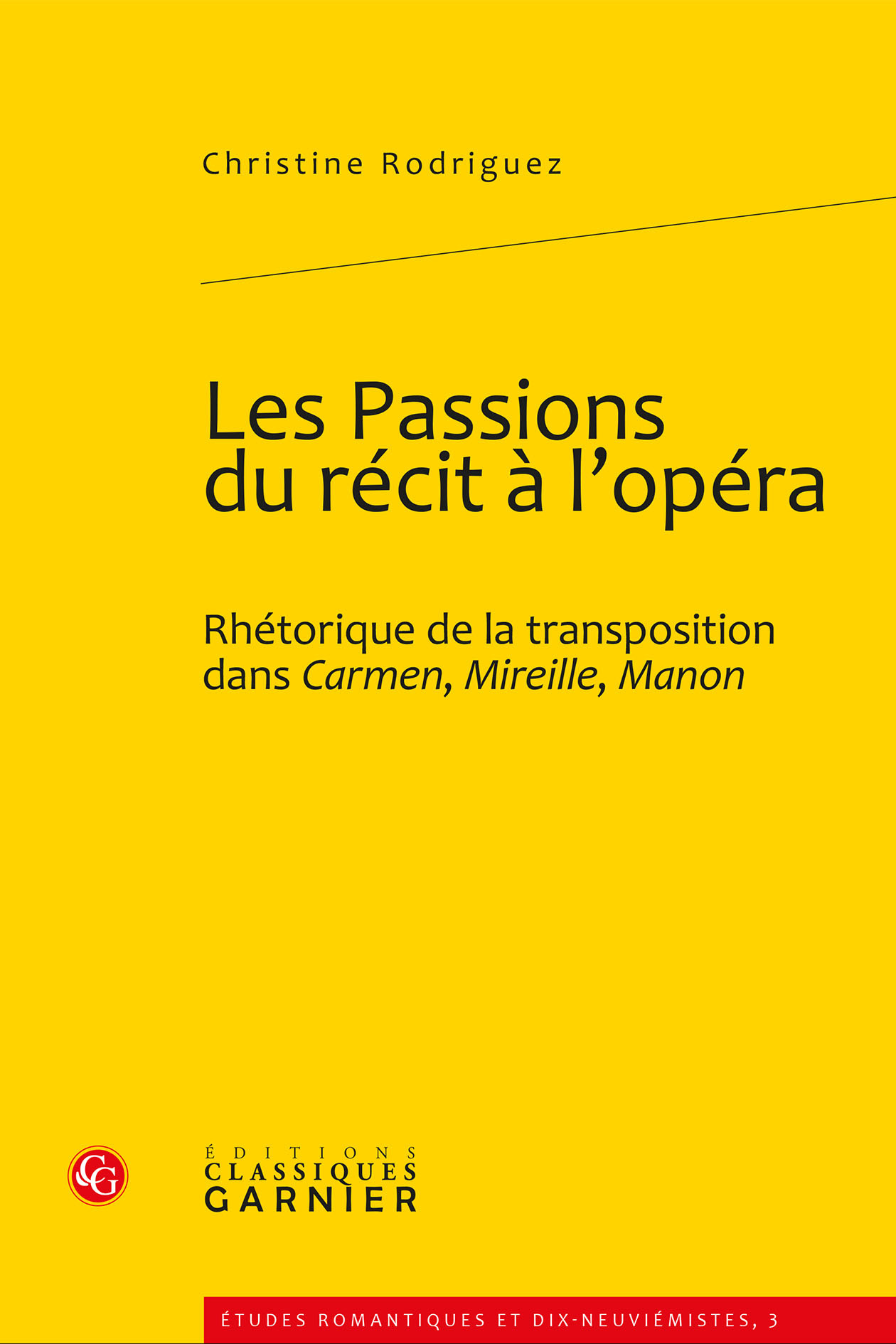 Les Passions du récit à l'opéra