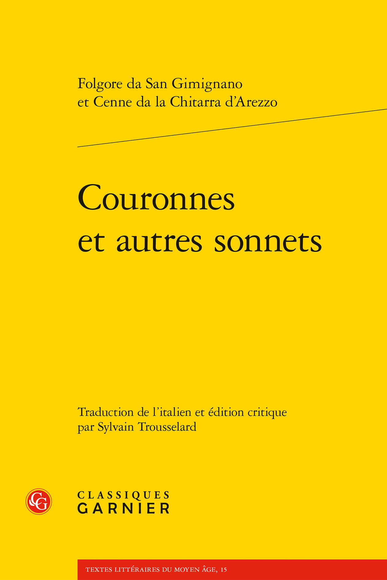 Couronnes et autres sonnets