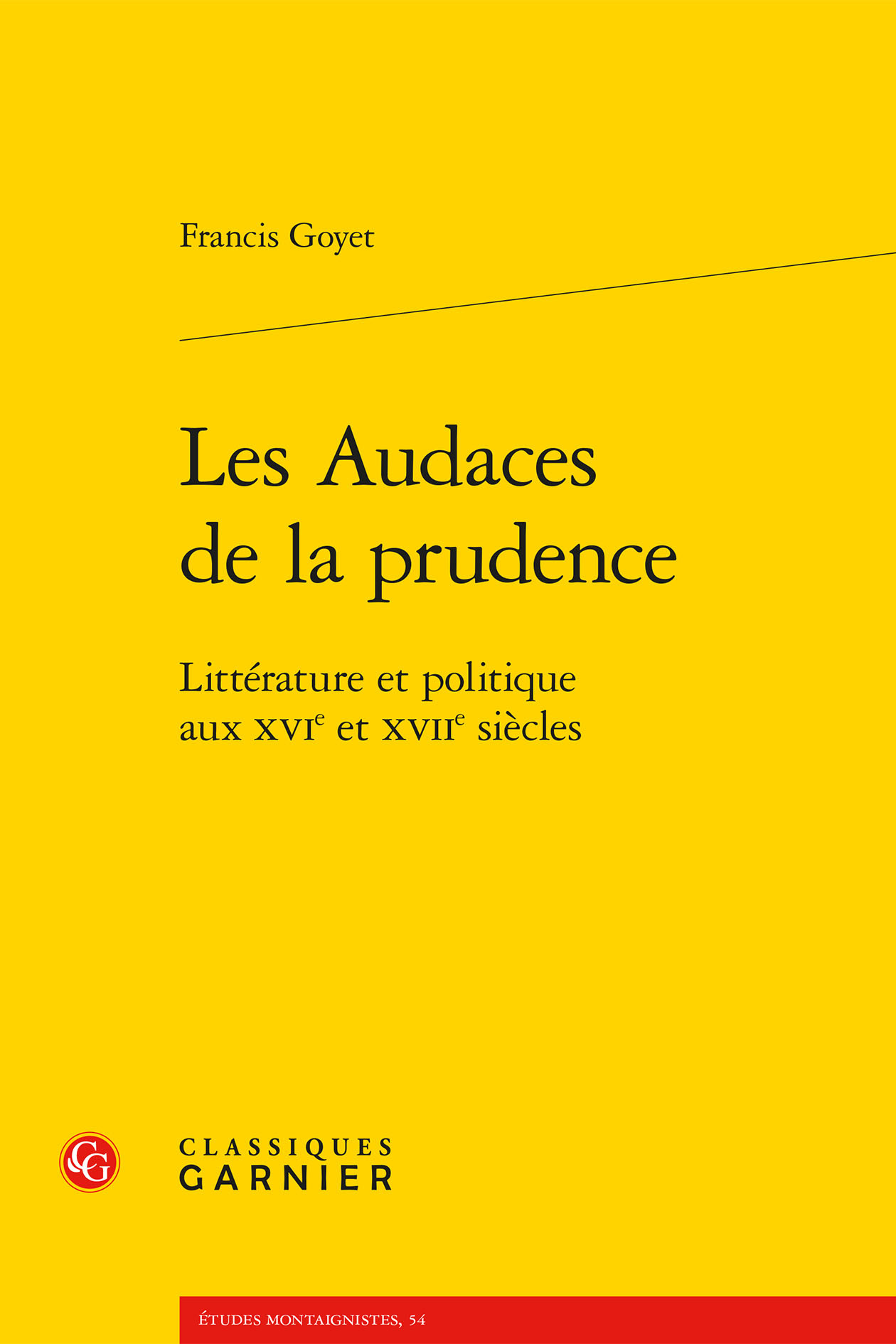 Les Audaces de la prudence