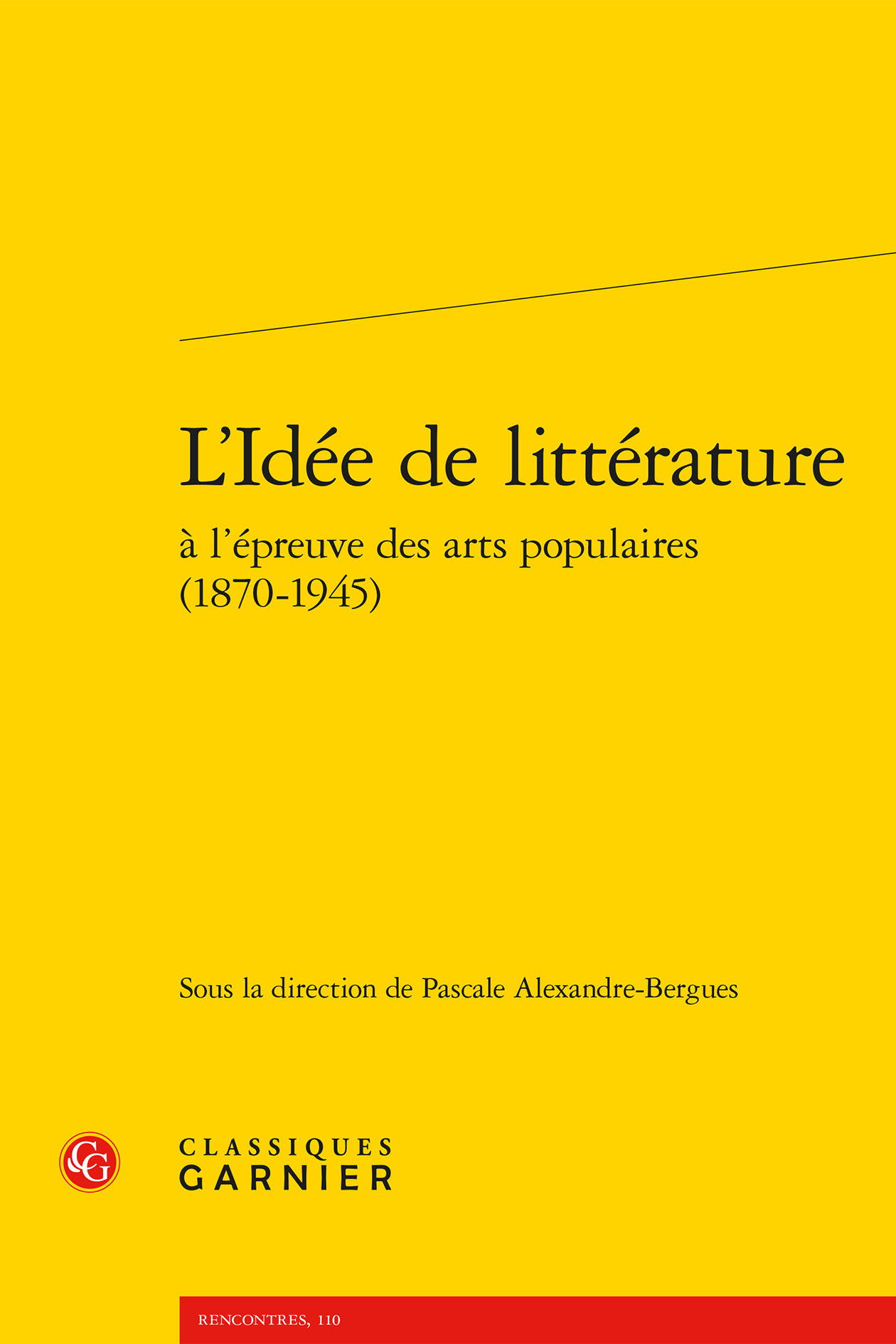 L'Idée de littérature