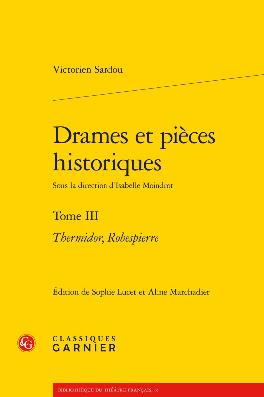 Drames et pièces historiques