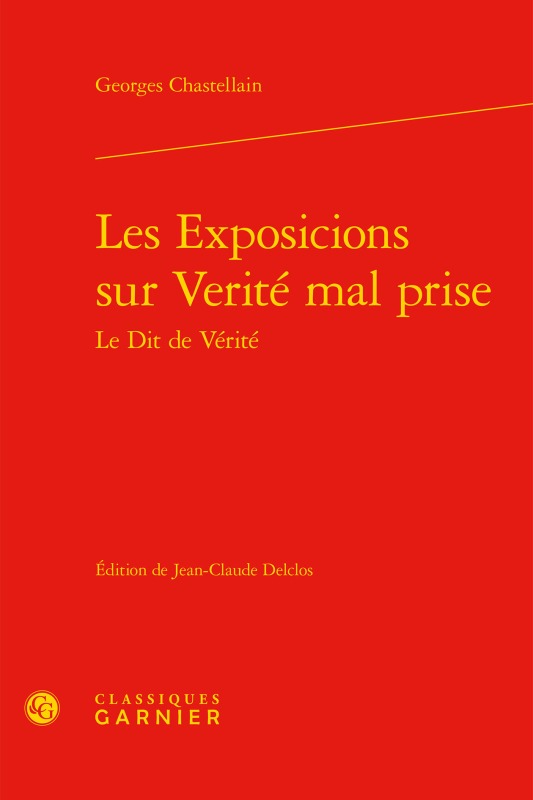 Les Exposicions sur Verité mal prise