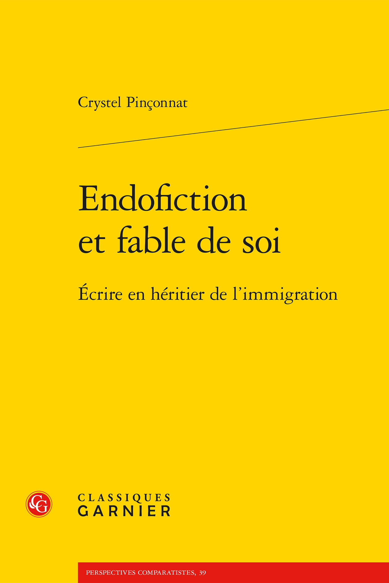Endofiction et fable de soi