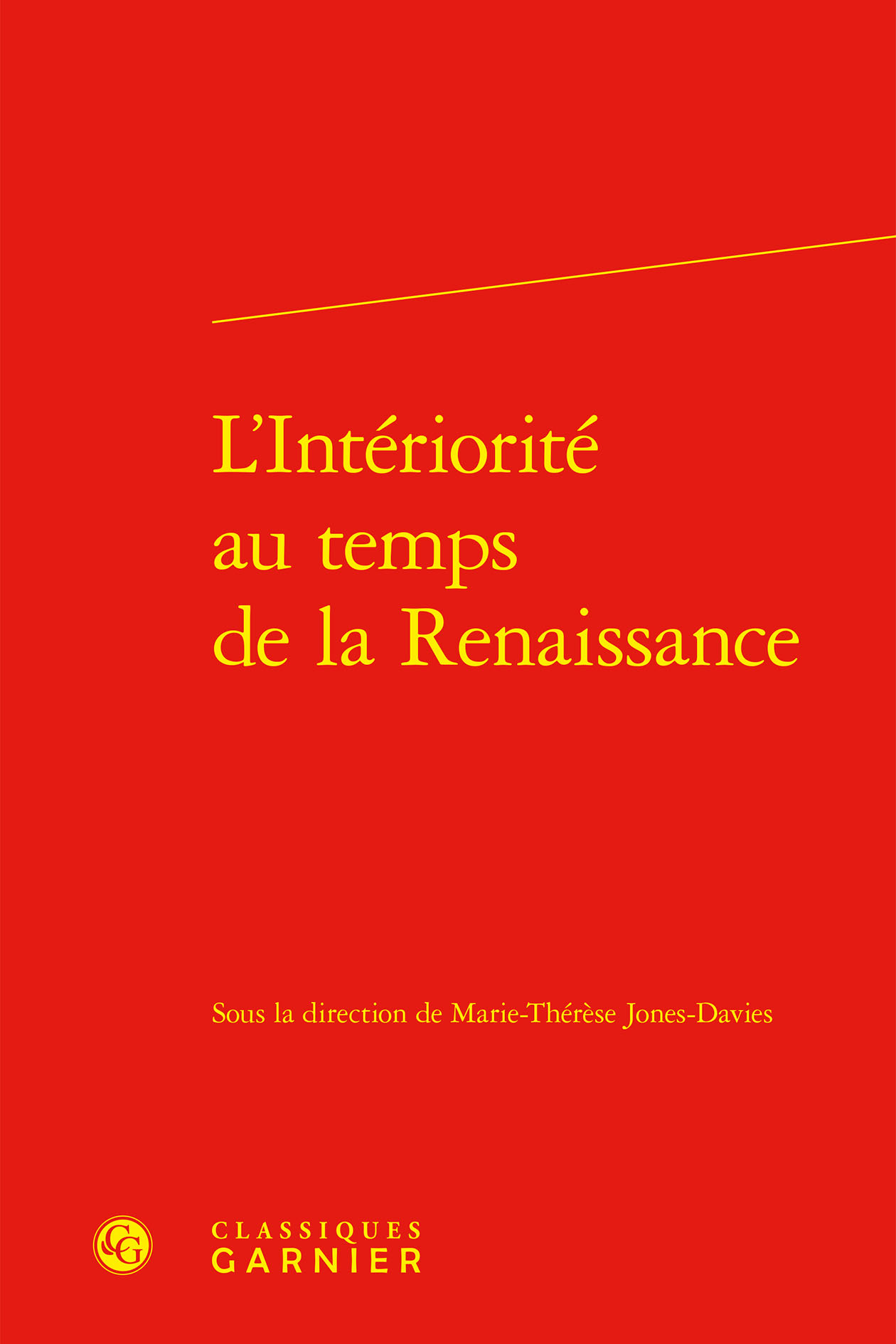 L'Intériorité au temps de la Renaissance