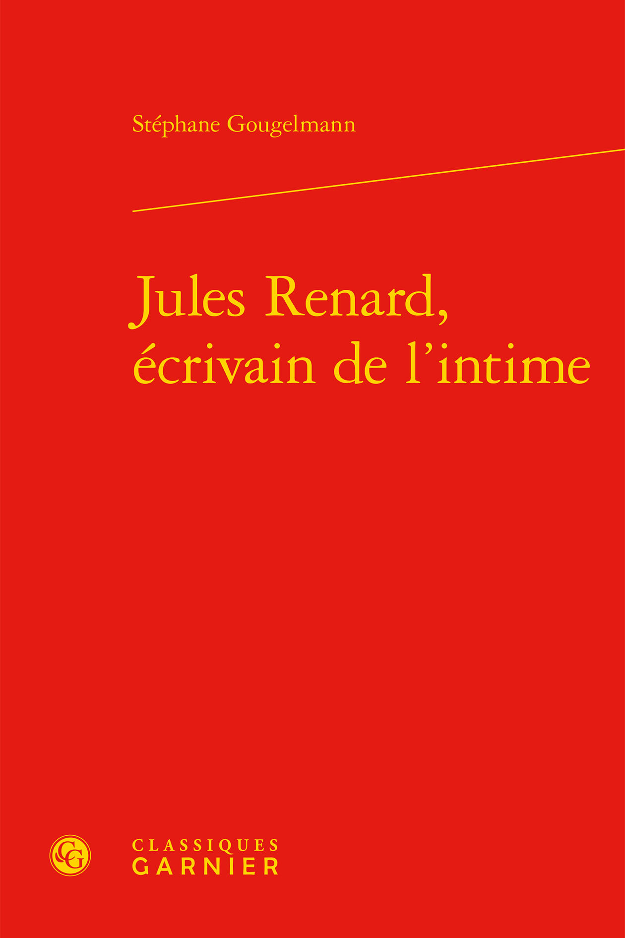 Jules Renard, écrivain de l'intime