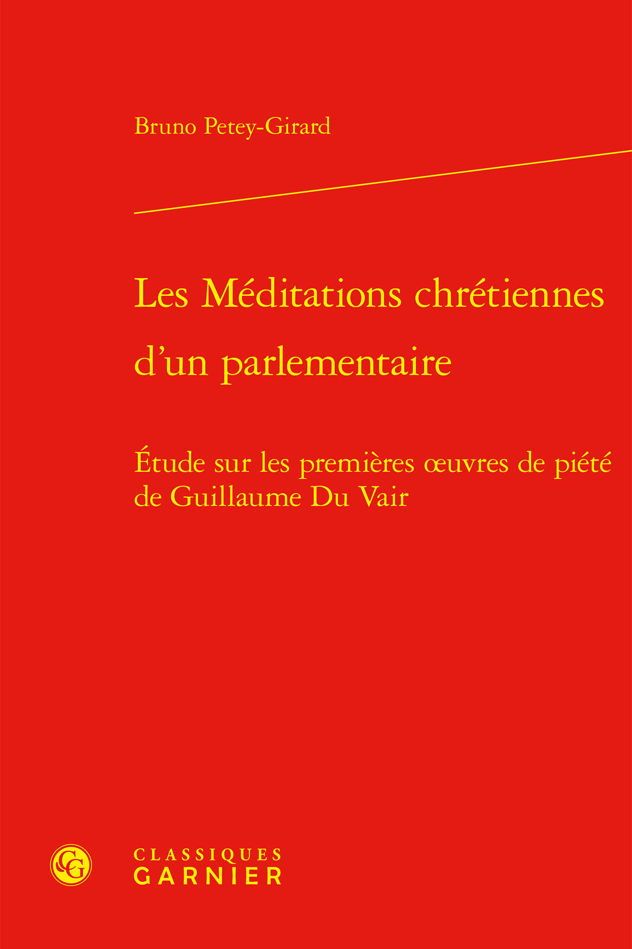 Les Méditations chrétiennes d'un parlementaire