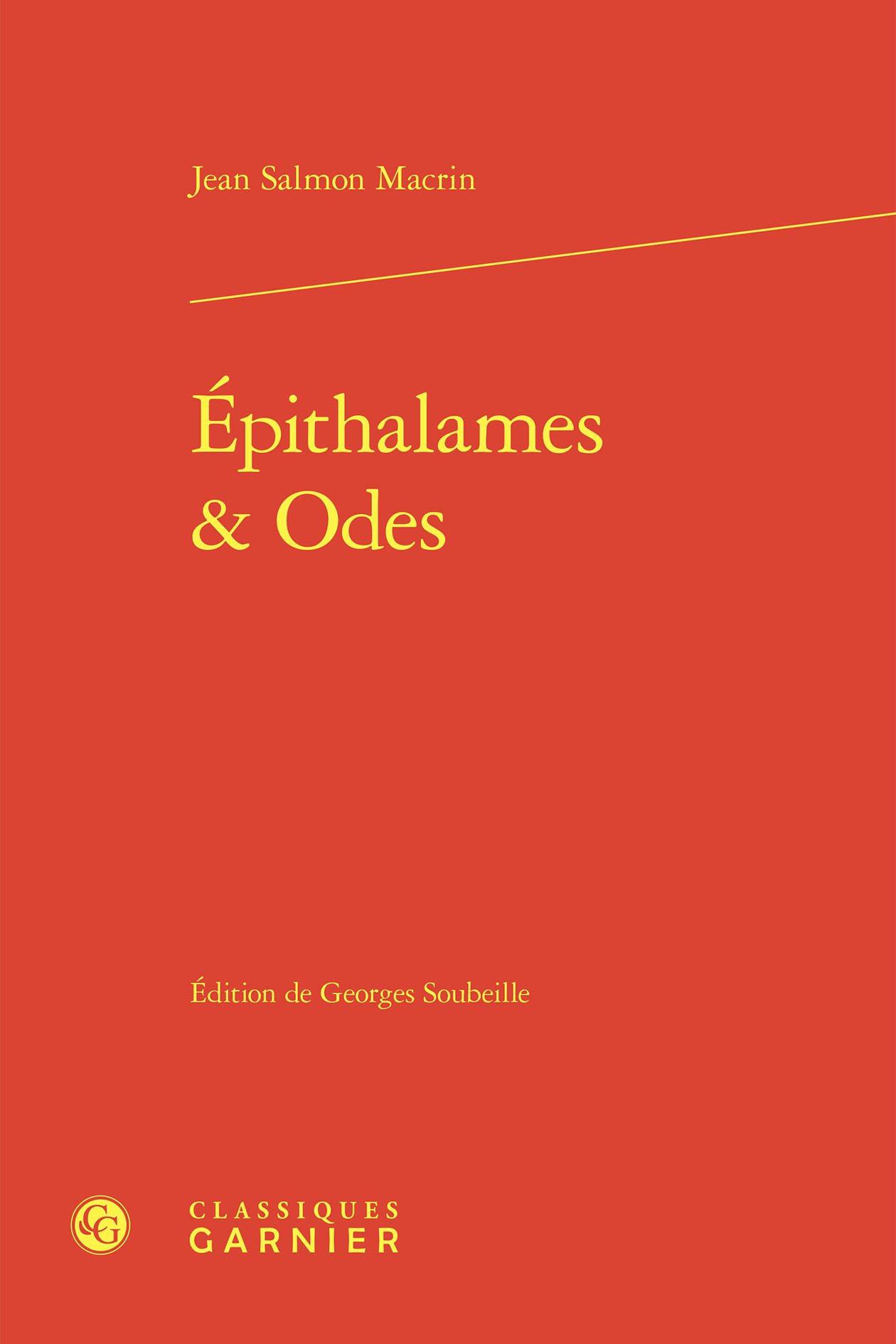 Épithalames et Odes