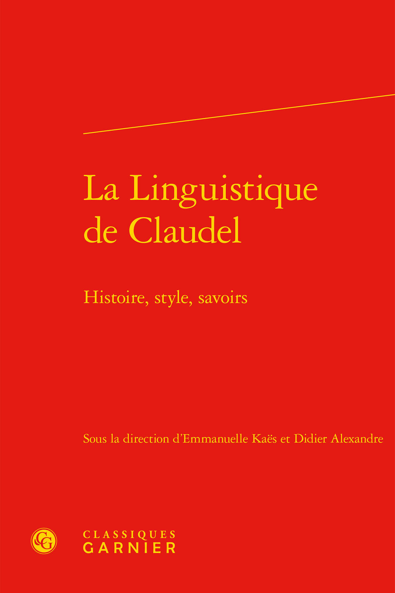 La Linguistique de Claudel