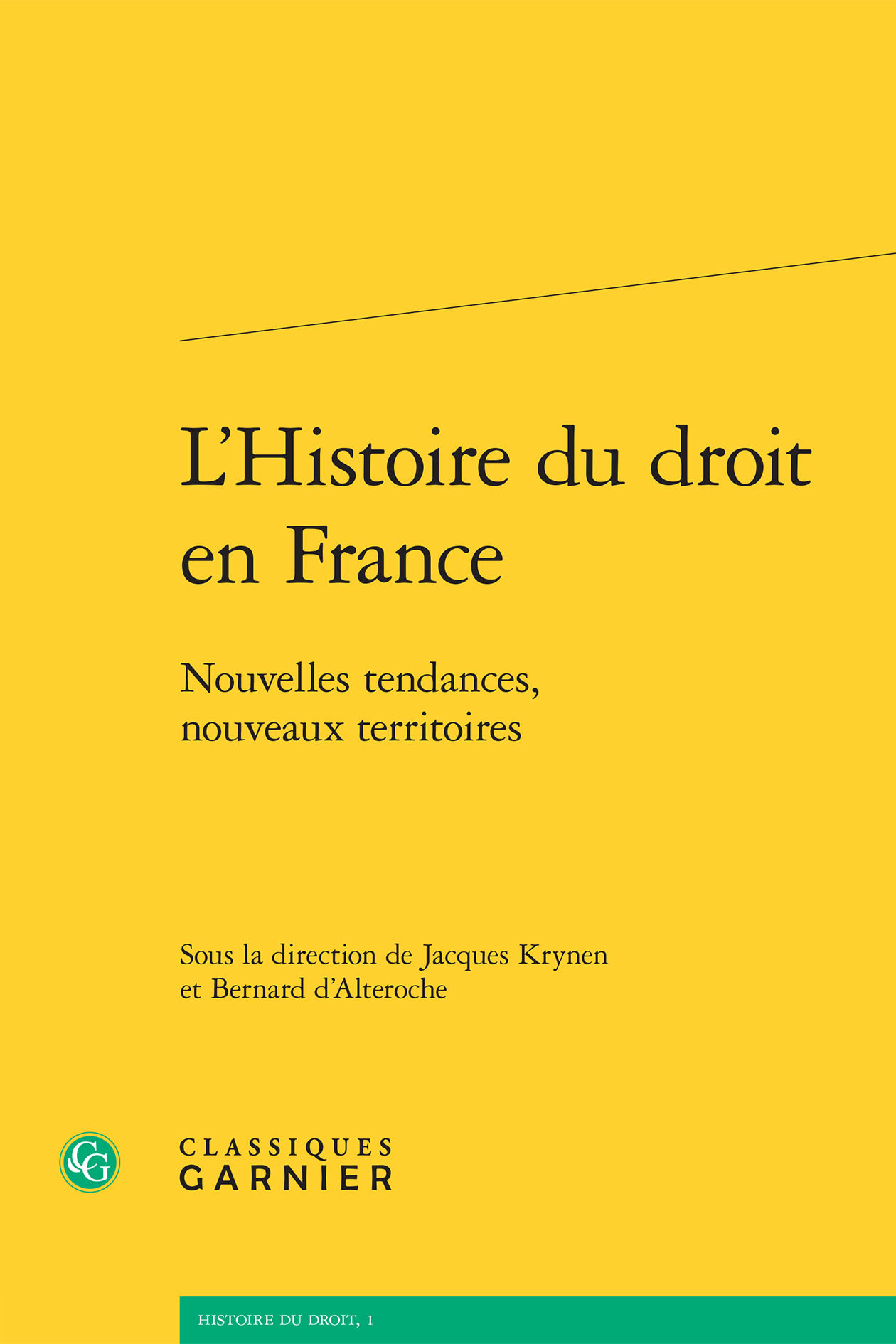 L'Histoire du droit en France