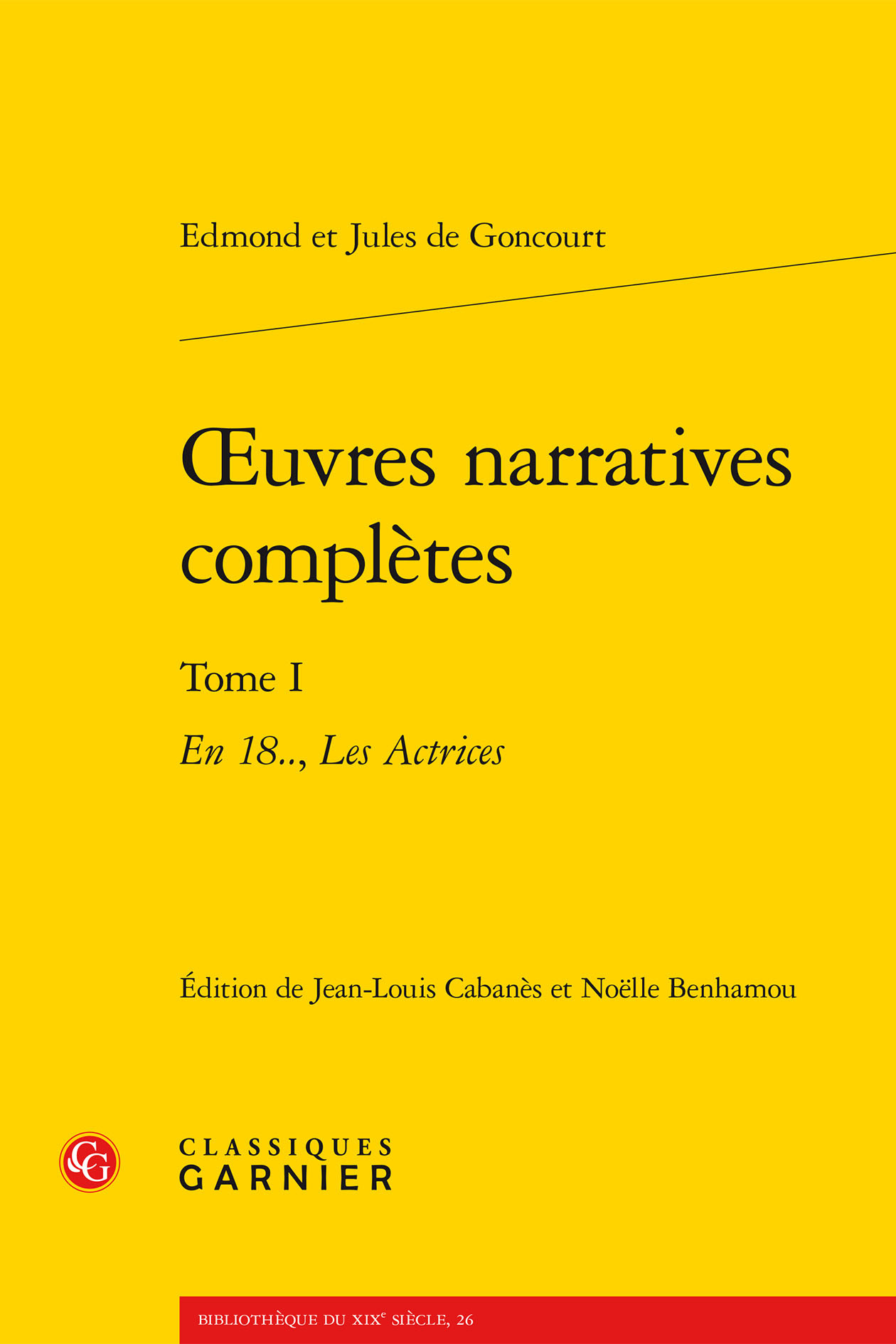 oeuvres narratives complètes