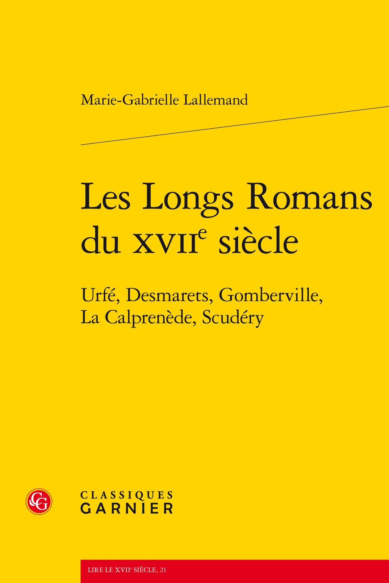 Les Longs Romans du XVIIe siècle