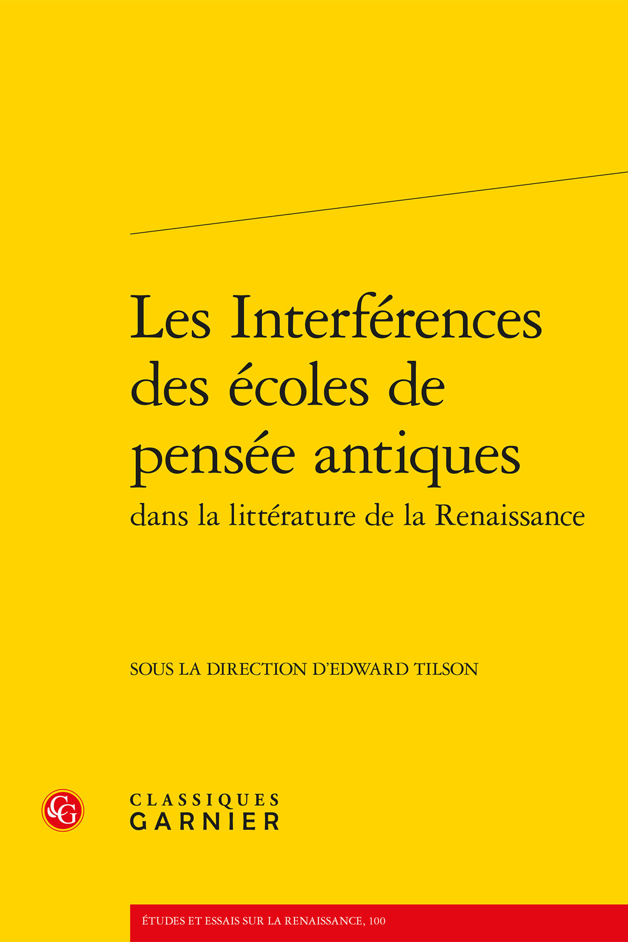 Les Interférences des écoles de pensée antiques