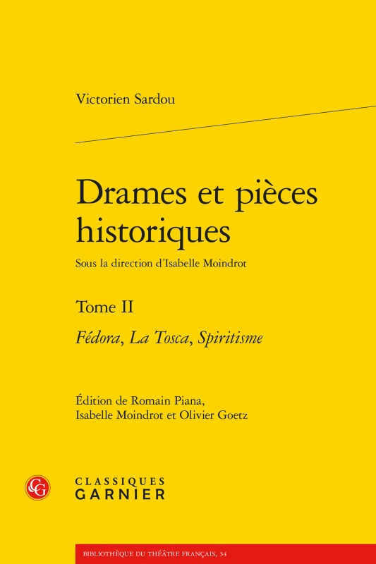 Drames et pièces historiques