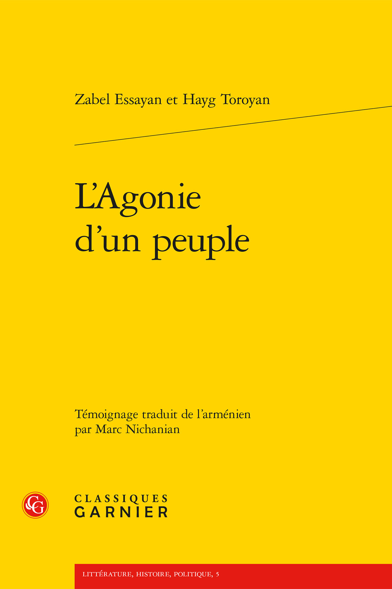 L'Agonie d'un peuple
