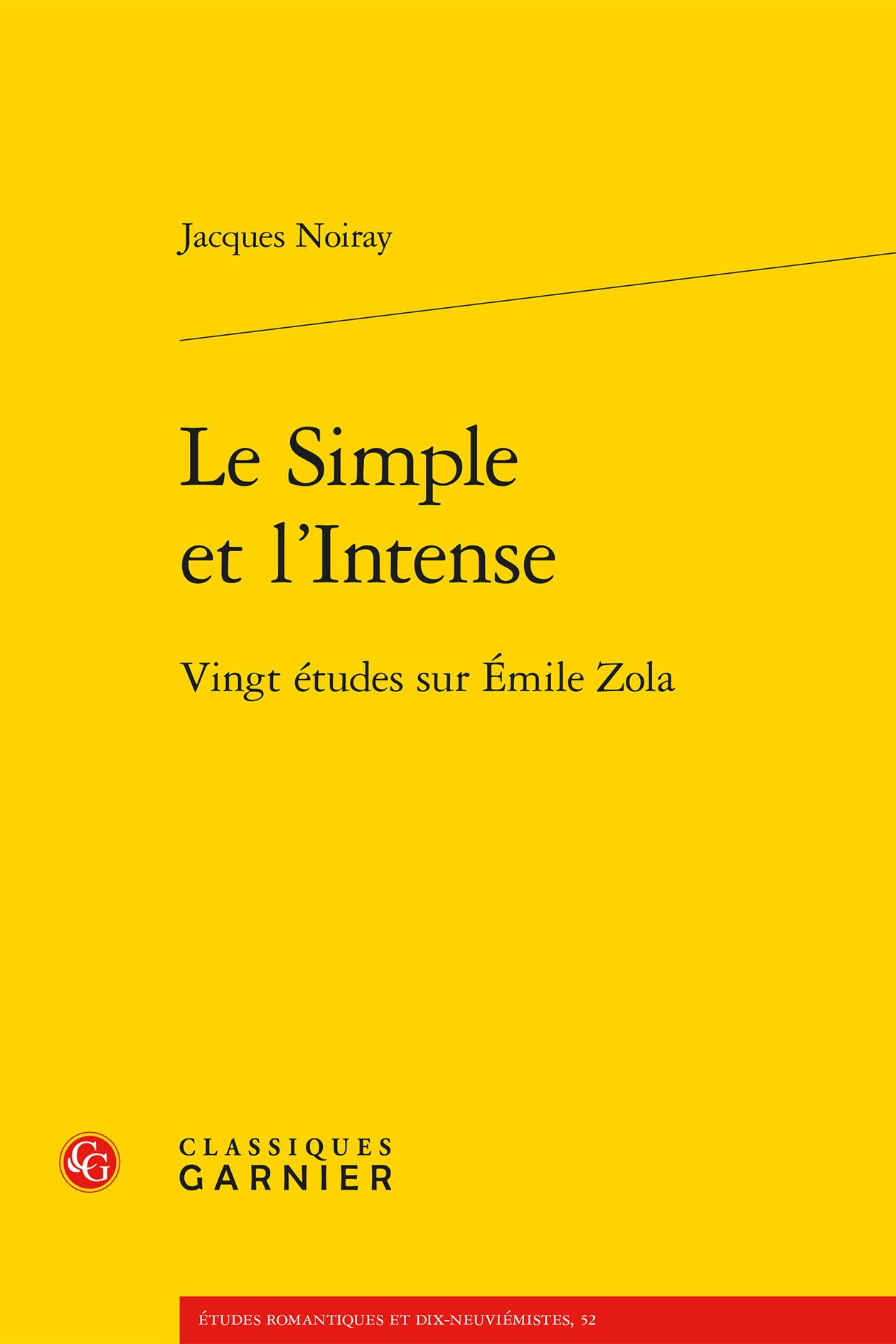 Le Simple et l'Intense